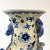 Chinoiserie Late 20th Century Chinoiserie Porcelain Vase With Birds and Blue Flowers For Sale - Image 3 of 11