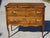 Charming small Louis XV style chest of drawers with two drawers. The solid cherry wood top has an oak-colored finish with...
