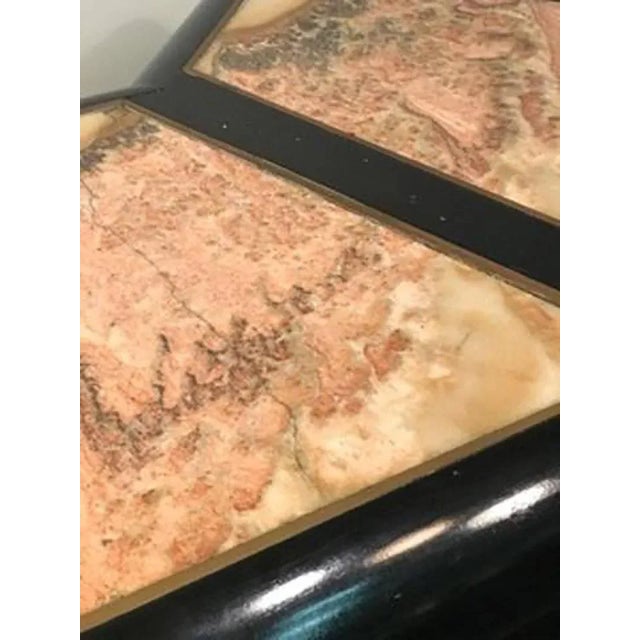 Late 20th Century Italian Marble Top Console Table in the Manner of Alessandro Albrizzi For Sale - Image 5 of 9