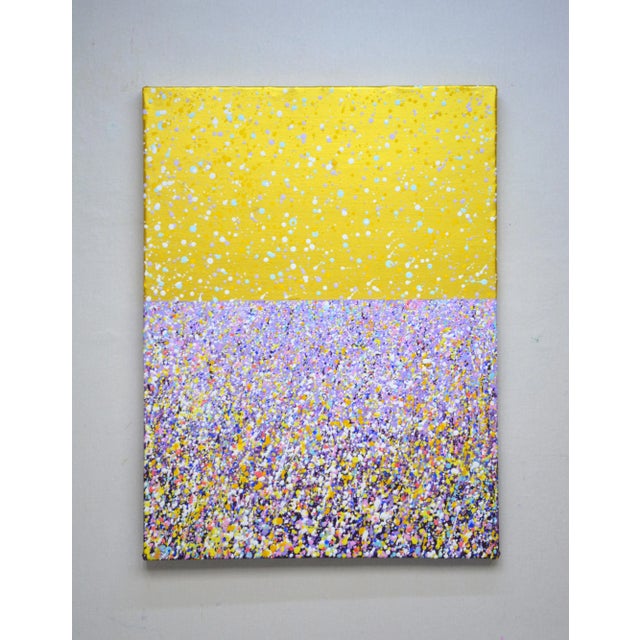 In this piece, I channeled the overwhelming sensation of stepping into a field of endless possibilities. The vibrant...