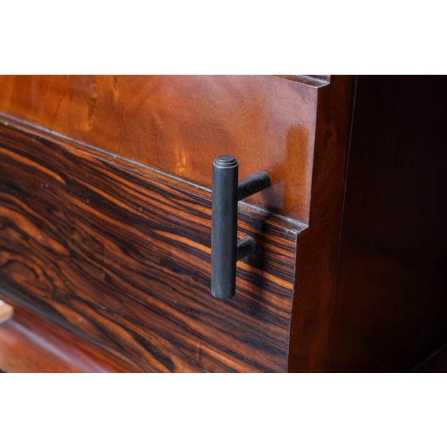 Art Deco Bedside Table, Cervigón, Spain, 1920s For Sale - Image 11 of 12