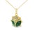 8K Yellow Gold Enamel Ladybug Pendant Charm Charming 18K Yellow Gold Enamel Ladybug Pendant Charm featuring vibrant enamel...