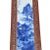 Lg Vintage Chinese Shan Shui Blue and White Porcelain Wood Panel 49.25" H For Sale - Image 4 of 11