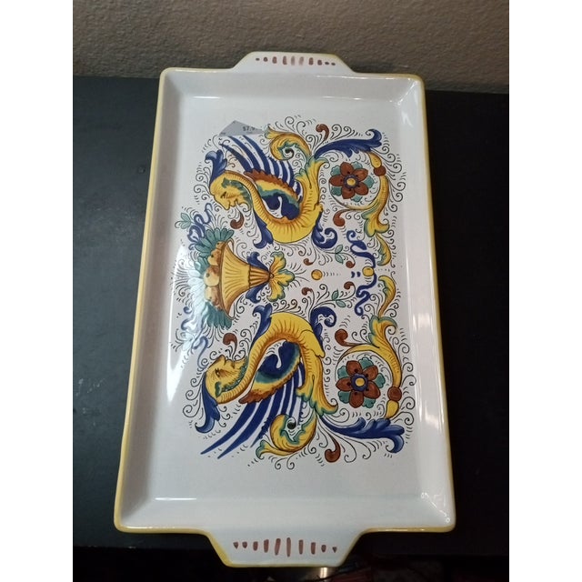 Deruta Ceramiche Platter, Made in Italy For Sale - Image 4 of 5