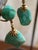 Turquoise Persian Turquoise + 14k Gold Drop Earrings For Sale - Image 8 of 11