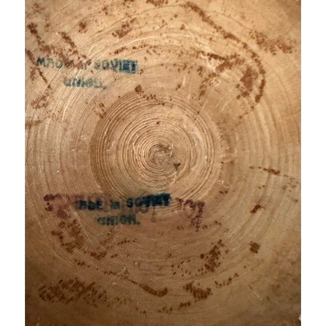 Early 20th Century Early 20th Century Folk Art Hand Painted Wooden Box. For Sale - Image 5 of 5