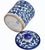 Blue Mid 20th Century Andalusian-Patterned Blue Ceramic-Art Lidded Jar For Sale - Image 8 of 8
