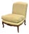 Ralph Lauren Carved French Upholstered Slipper Chair For Sale