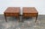 Kittinger Parquet Top Mid Century Modern Side End Bedside Tables a Pair 6060 For Sale - Image 16 of 18