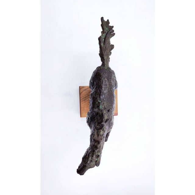 Metal Bronze Running Horse by Piero Augusto Donati, Italy, 1980s-1990s For Sale - Image 7 of 12