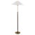 Mid-Century Floor Lamp in Brass and Wood from Falkenbergs Belysning, Sweden, 1960s For Sale - Image 9 of 9