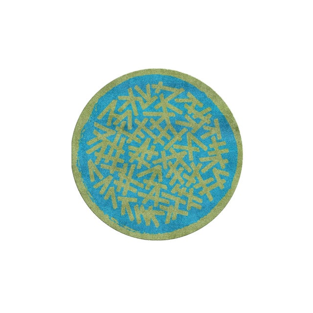 Circular rug III by Raul Dimensions: D 200 cm Materials: viscose, linen Available in other colors. The Circular rug is...