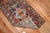 Navy Blue Zabihi Collection Antique Navy Blue Narrow Heriz Runner - 2'3" x 8'6" For Sale - Image 8 of 11