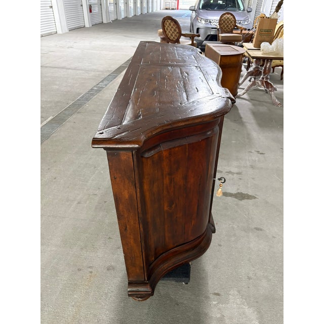 Country French Oak Sideboard or Buffet With Lots of Storage, Mid 20th Century For Sale - Image 9 of 9