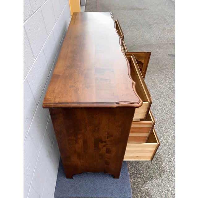 1990s 1990s Ethan Allen French Provincial Country 9-Drawer Dresser⚡️ For Sale - Image 5 of 12