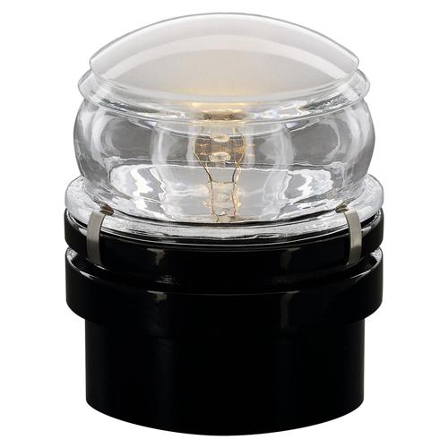 Black Fresnel Inside and Outside Wall and Ceiling Lamp by Joe Colombo for Oluce For Sale - Image 6 of 6