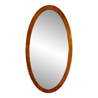 Biedemeier Oval Mirror For Sale