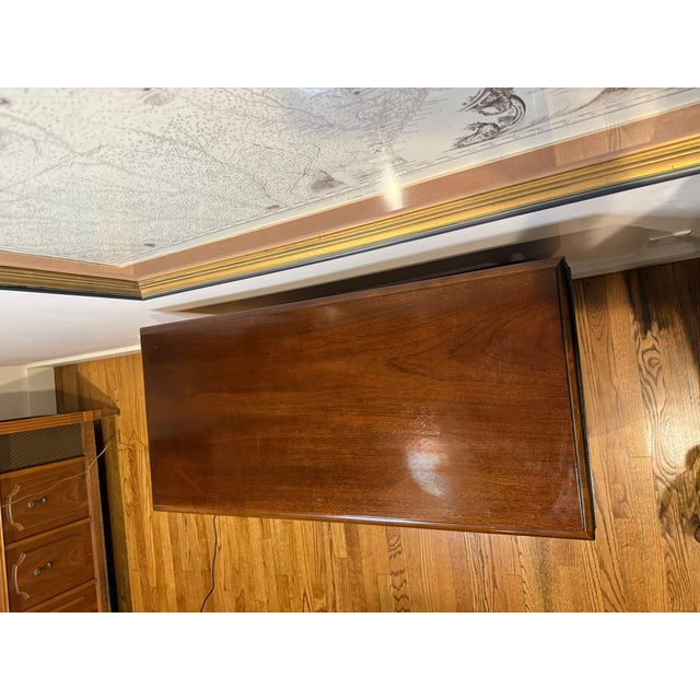 Drexel Bicentennial 1970s Mahogany Serving Bar Cart With Drawers For Sale - Image 11 of 11