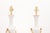 Italian Pair of Large Signed Italian Marbro Ceramic + Gilt Tassel Lamps, 1960s For Sale - Image 3 of 12