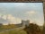 Brown Oil on Canvas Carisbrooke Castle, Isle of Wight by Edmund John Niemann For Sale - Image 8 of 13