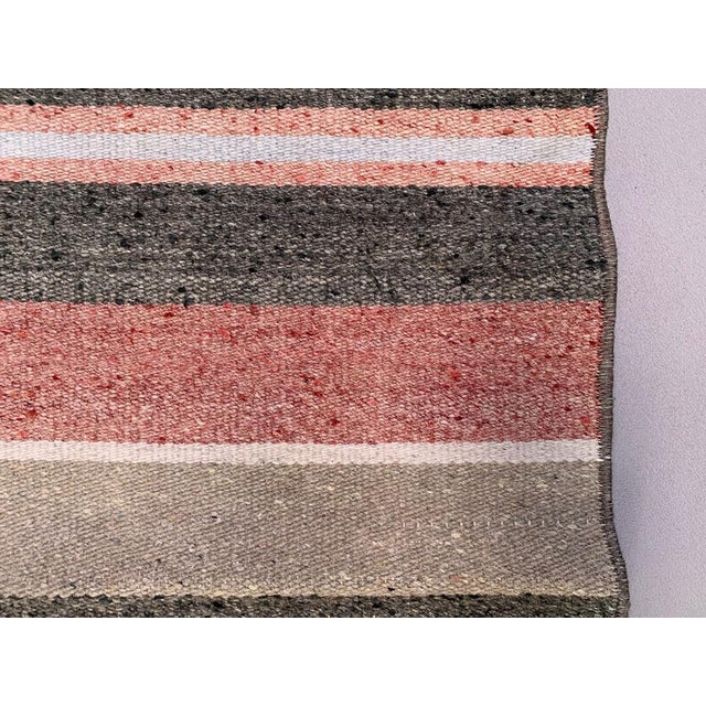 Vintage Turkish Narrow Kilim Runner Rug For Sale - Image 4 of 5