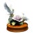 Vintage San Francisco Music Box White Doves Pink Rose Wind Beneath My Wings For Sale