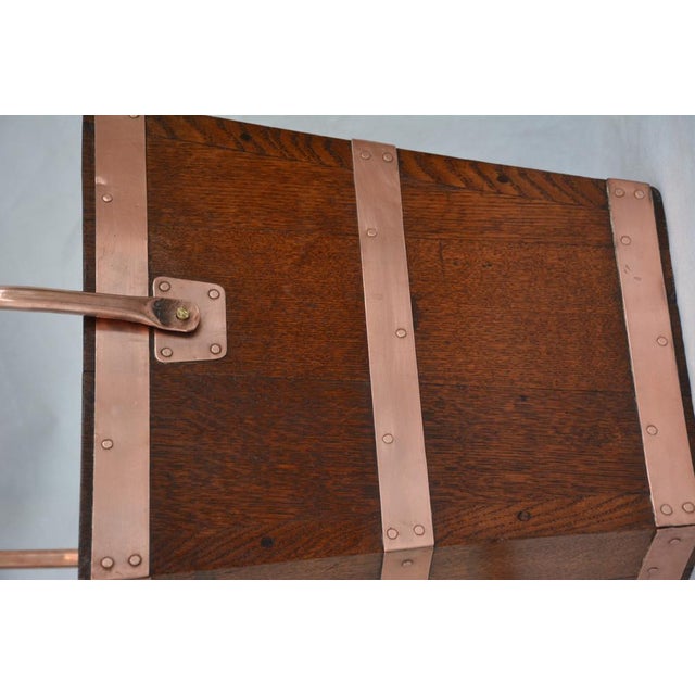 Victorian Oak Coal Bucket, 1870s For Sale - Image 4 of 13