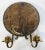 Bronze Antique Bronze Lion Crest Electrified Wall Sconce Pair For Sale - Image 8 of 8
