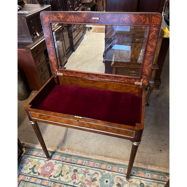 Traditional Theodore Alexander Display Cabinet or Vitrine For Sale - Image 3 of 12