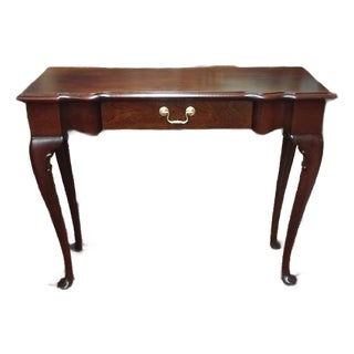 Vintage Console Table, Hickory Chair James River Plantation For Sale