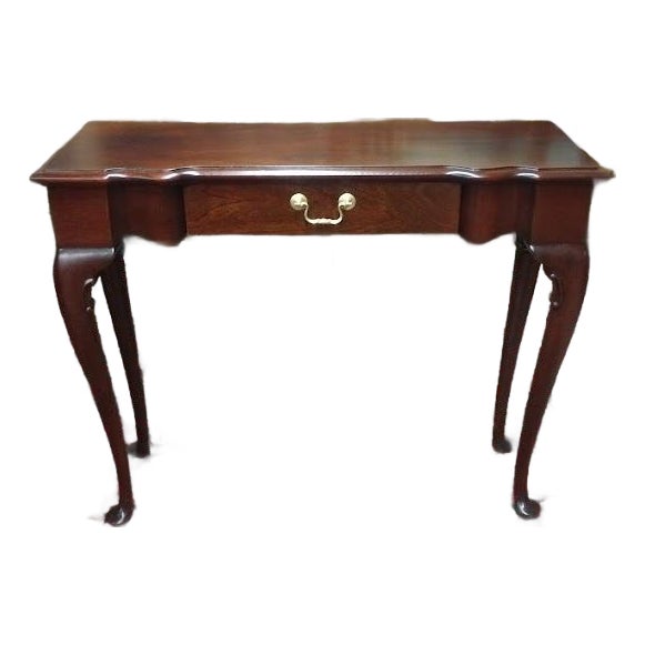 Vintage Console Table, Hickory Chair James River Plantation For Sale