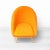 Set of Shell Armchairs in Orange, 1960s For Sale - Image 6 of 10