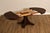 Early 20th Century Antique Stickley Brothers 48" Round Oak Dining Table w/2 leaves For Sale - Image 5 of 18