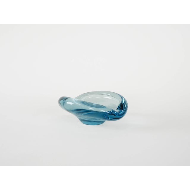 Holmegaard Vintage Danish Glass Plate by Per Lütken for Holmegaard, 1960s For Sale - Image 4 of 9