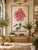 Paper Pink Mum by Hasegawa, Vintage Japanese Botanical Art Print, 40" X 60" For Sale - Image 7 of 9
