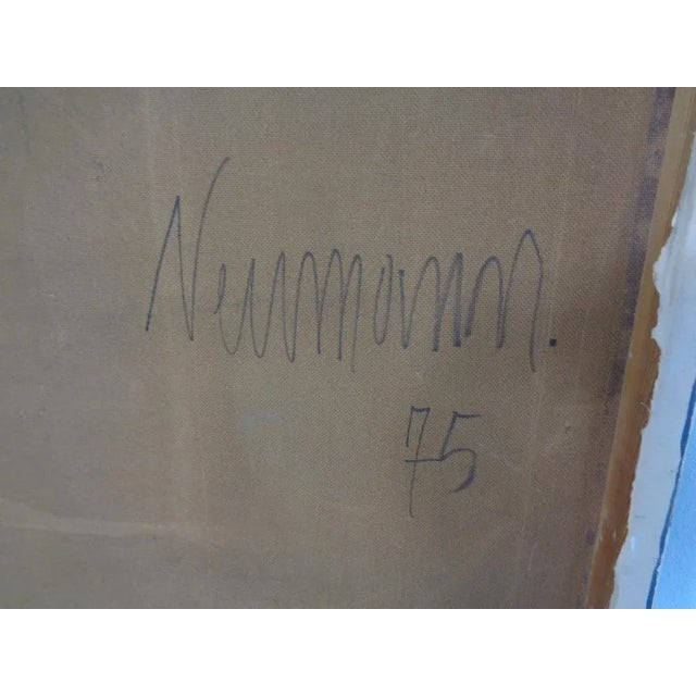 Fred Neumann, Hamburg, 1975, Oil Painting For Sale - Image 16 of 18