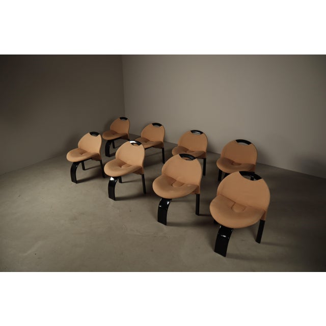 Sail Dining Chairs by Giovanni Offredi for Saporiti Italia, 1973, Set of 8 For Sale - Image 13 of 16