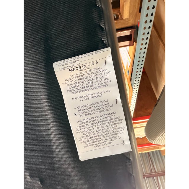Bernhardt Brown Leather Lounge Chair For Sale In West Palm - Image 6 of 6