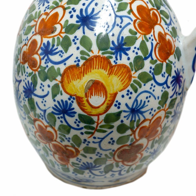 Antique Delfts Blue Vase, 1900 For Sale - Image 3 of 5