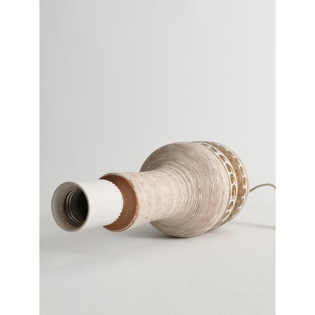 Gikd Ceramic Table Lamp by Fratelli Fanciulacci, 1970s For Sale - Image 6 of 18