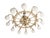 Vintage Decorative Brass Chandelier, 1980s For Sale - Image 11 of 11