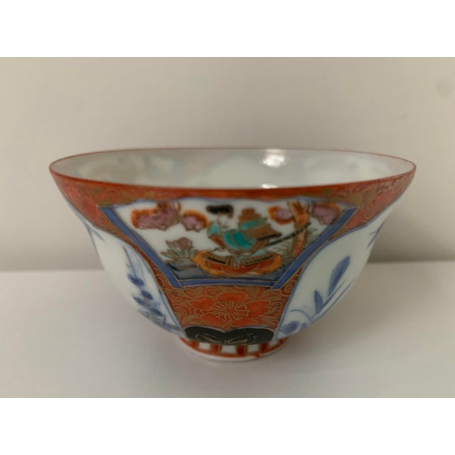 19th Century Antique Japanese Eggshell Hand Painted Signed Tea Cup