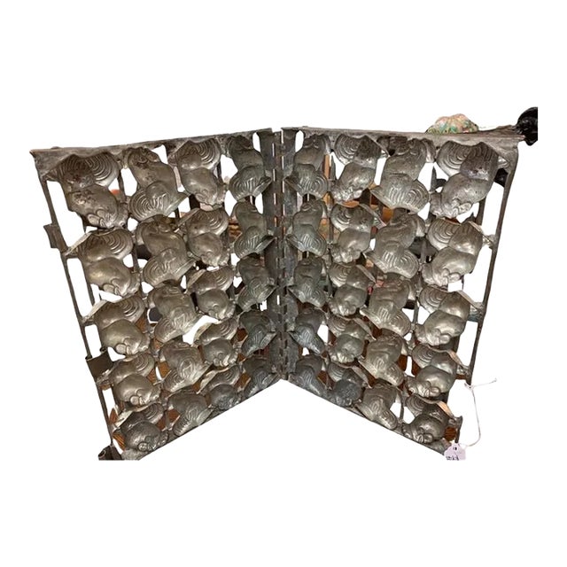 Early 20th Century German Double Sided Chicken Chocolate Mold For Sale