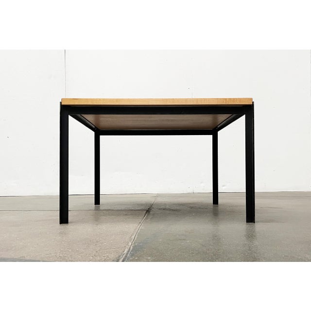 Mid-Century Minimalist Model T-Angle 306 Couch Side Table by Florence Knoll for Knoll International, 1950s For Sale - Image 5 of 18