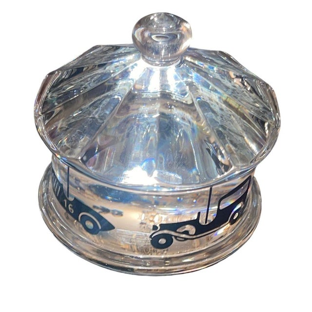 Late 20th Century Late 20th Century Seven Baccarat Pieces Including Crystal Paperweights and Sirius Crystal Sphere For Sale - Image 5 of 10