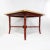 Pair of Vintage Chinoiserie Red Lacquer Side Tables With Faux Bamboo Legs For Sale - Image 9 of 18