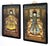 James Mont Pair Framed Chinese Emperor Empress Ancestral Reverse Glass Portrait Paintings, 1940s For Sale - Image 4 of 16