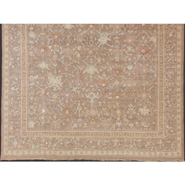 Keivan Woven Arts Large Hand-Knotted Wool Amritsar Rug 12'9 X 15'9 For Sale - Image 4 of 13