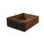 Lily's Living Vintage Distressed Black Lacquer Sideboard with Four Drawers and Four Doors For Sale - Image 4 of 7