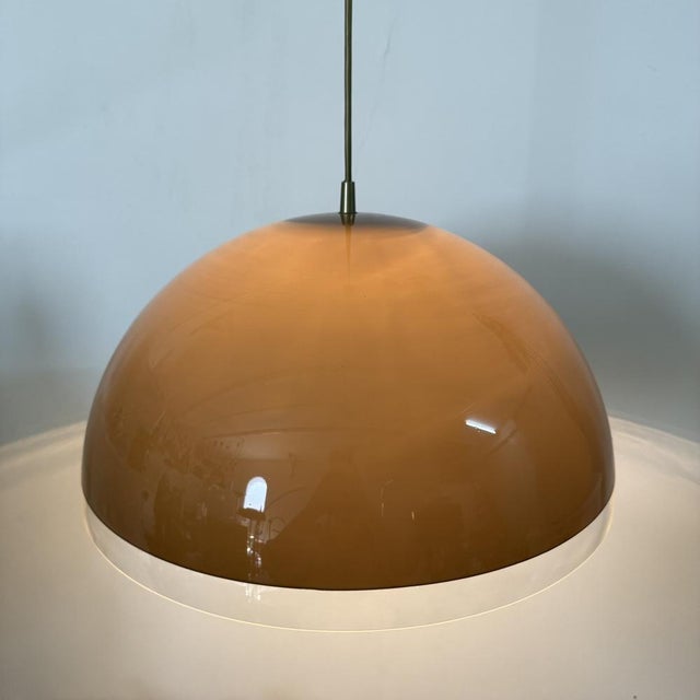 Mushroom Hanging Lamp, 1970s For Sale - Image 15 of 18